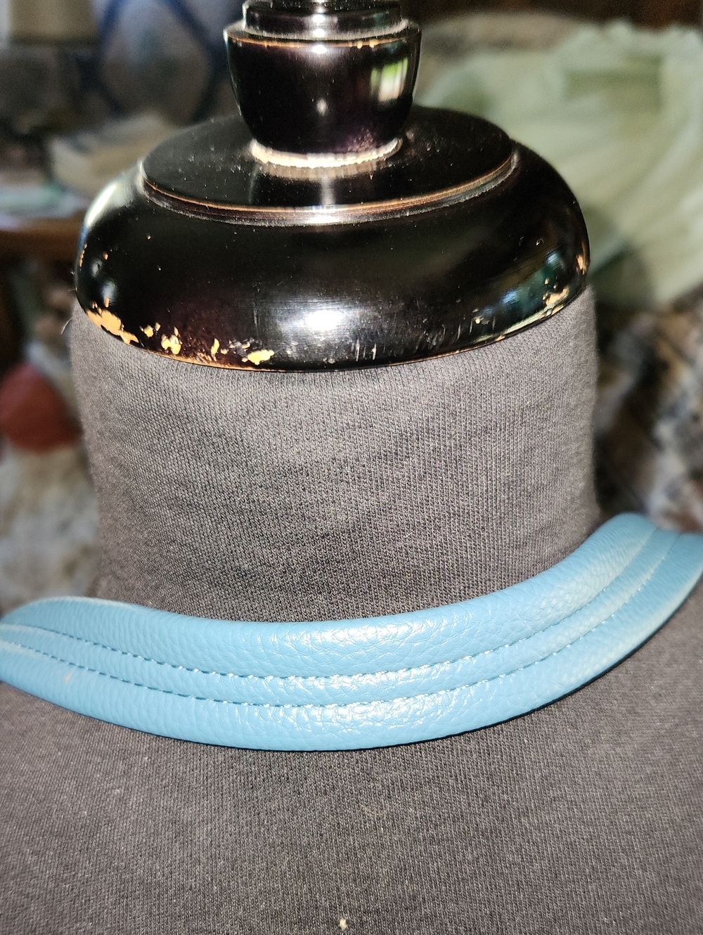 Blue Leather The SAK Shoulder Bag - Picture 7 of 14